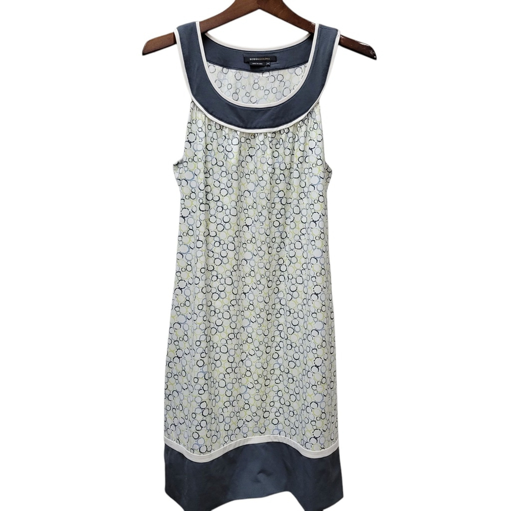 BCBGMAXAZRIA Short Sleeves Dress Size Medium Excellent Condition Pre-owned